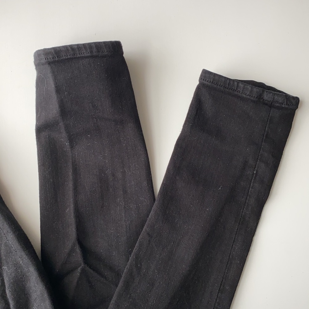 Hudson Black Skinny Jeans, waist 25, EXCELLENT condition - Picture 3 of 8
